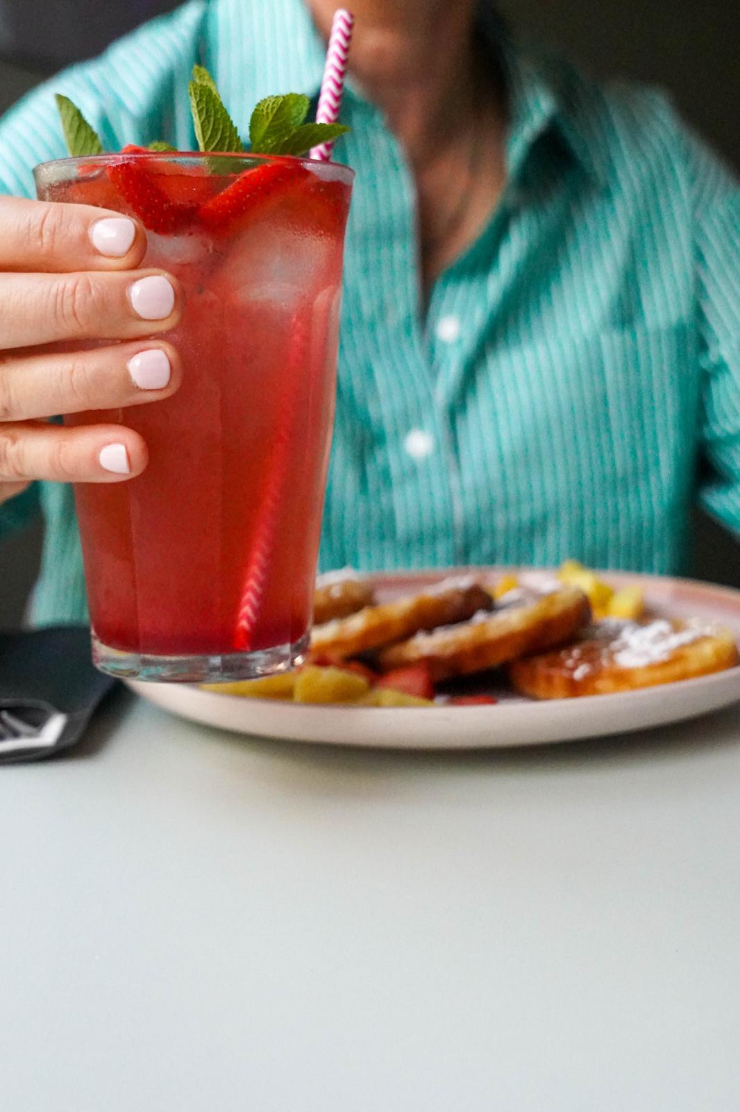 Aardbeienlimonade